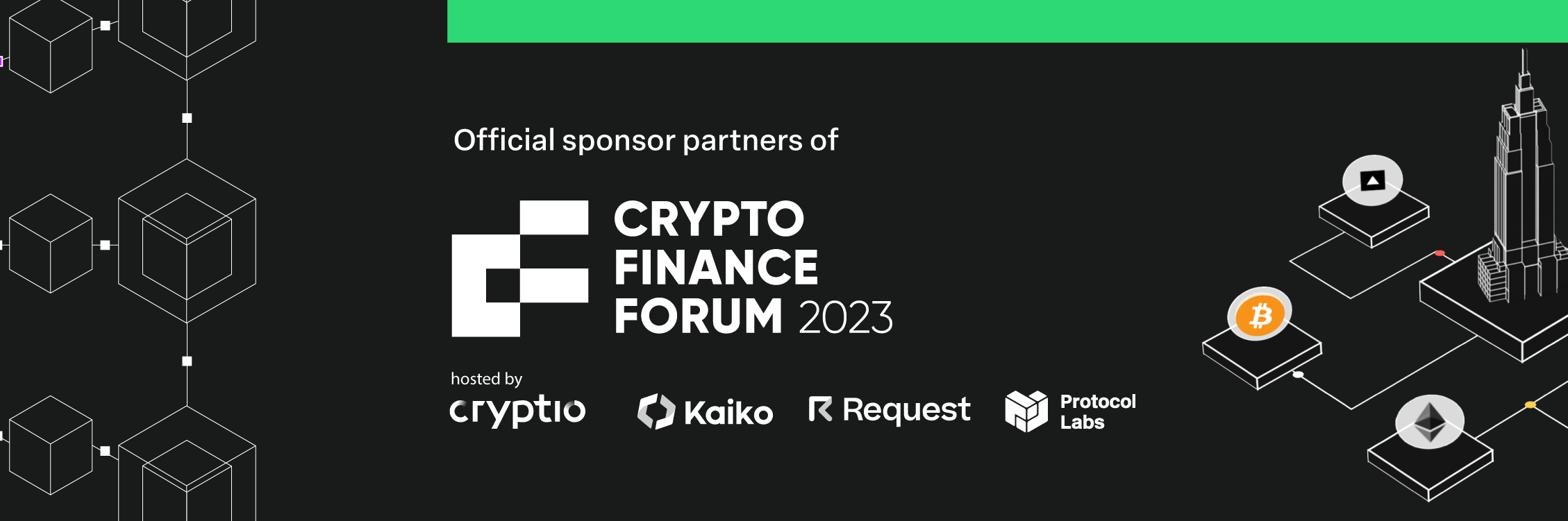 Sponsor spotlight: Kaiko, Protocol Labs, and Request Finance fueling  insights at the Crypto Finance Forum